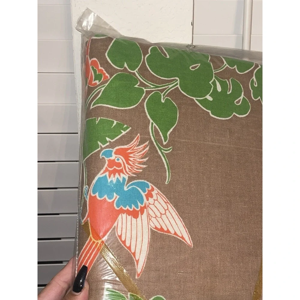 Vintage Ironies Copper Coverply Ironing Board Cover Tropical Design New NOS